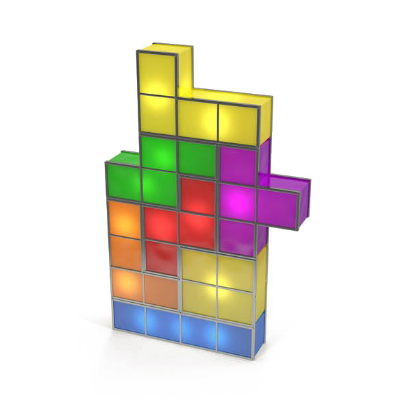 Tetris Lamp